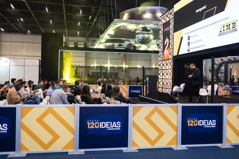 Arena de palestras do Concrete Show